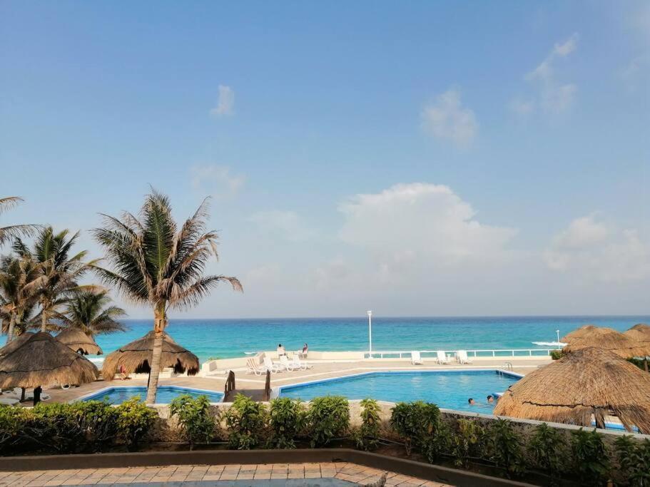 Confortable Depa En Condominio Frente Al Mar! แคนคูน ภายนอก รูปภาพ